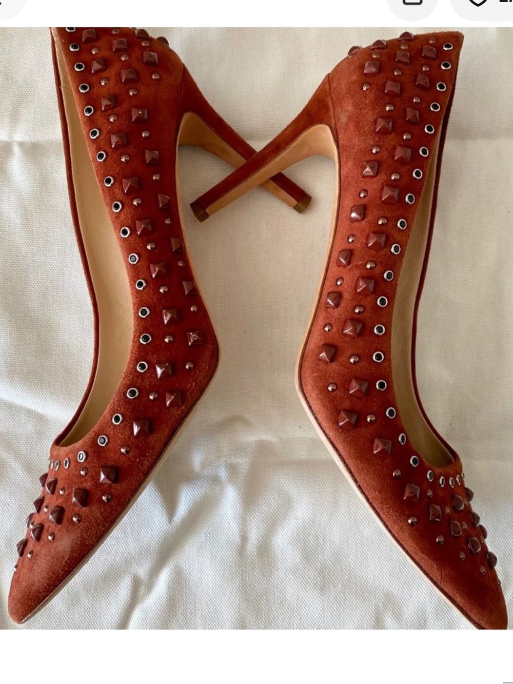 JCrew Collection Suede Studded
Pumps size 8